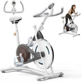 Exercise Bike, Stationary Bikes for Home, Compact Indoor Cycling Bike