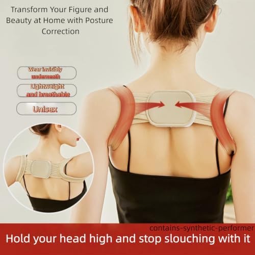 Adjustable Posture Corrector Back Brace for Men and Women, Shoulder Opener (L)