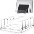 Chunful 4 Slot Adjustable Vertical Laptop Stand for Desk