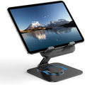 OMOTON TA04 Ultra-Slim Tablet Stand for iPad, Swivel Phone Holder for Desk