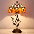 Tiffany Lamp Orange Blossom Stained Glass Table Lamp