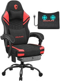 Tech Fabric Gaming Chair Ergonomic Computer Office Chair with Massage