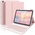 JKSML for iPad(A16) 11th/10th Generation Case with Keyboard, Round Key
