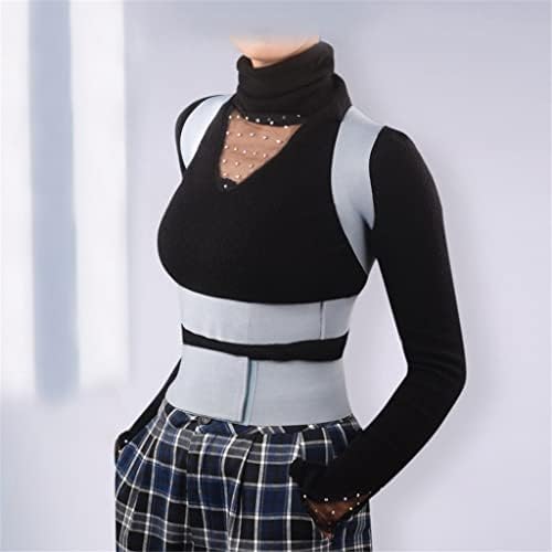 Invisible Chest Posture Corrector Scoliosis Back Brace Spine Belt Shoulder Support Poor Posture Correction Belt(Small) (Gray,Medium)