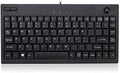Adesso AKB-310UB Wired USB Mini Trackball Keyboard, Black
