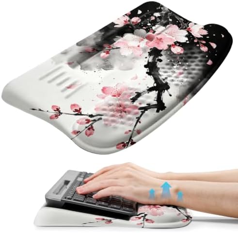 Ergonomic Keyboard Wrist Rest Pad with Wrist Support Ink Plum