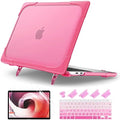 Batianda Heavy Duty Case for MacBook Air 13 Inch 2018-2020, Pink