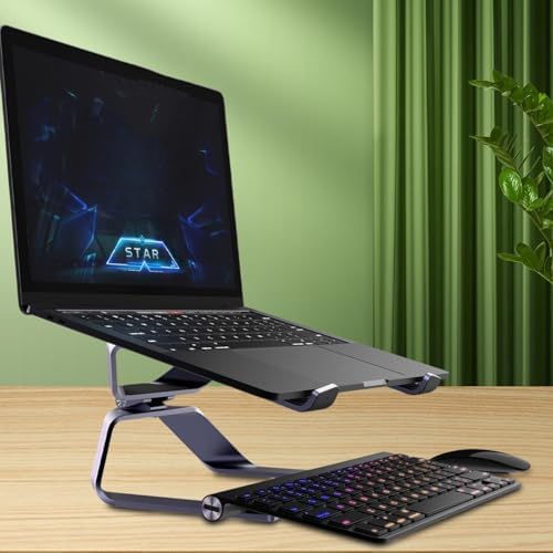Adjustable Desk Ventilated Cooling Portable Notebook Riser Laptop Stand Computer
