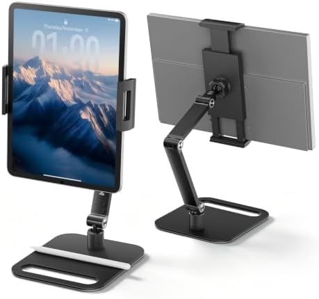 Portable Monitor Stand for 15.6'',17.3'', Tablet Stand Holder for iPad