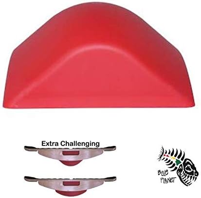 Blue Planet Extra Challenging Module for Balance Surfer Expert Balance Module for Standing Desks, Surf and SUP Training, Yoga, Physical Therapy, Exercise(Red/Extra Challenging Module ONLY)