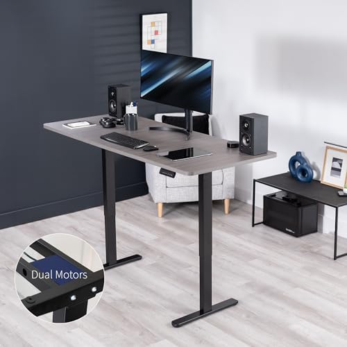 VIVO Dark Gray 71 x 30 in Standing Desk, DESK-KIT-E2B7G