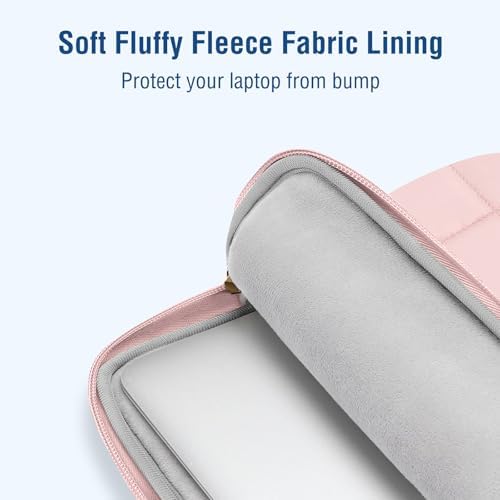 MOSISO Laptop Case 13.3 inch, 13-13.3 inch Laptop Sleeve, Pink