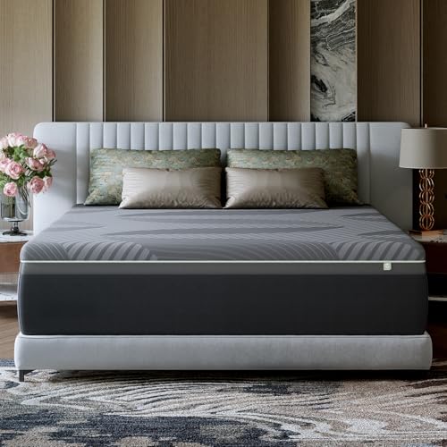 King Size Mattress 12 Inch, Gel Memory Foam Mattress King