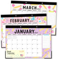 Large Desk Calendar 2027 - Desktop Calendar 2027-2028