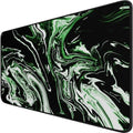 Large Extended Mouse Pad with Stitched Edges, Non-Slip Natural Rubber Base