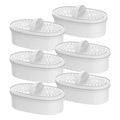 AQUA CREST PF-01A Water Filter Replacement for Waterdrop® Pitchers, 6 Pack | Replacement for Waterdrop® Pitcher and Dispenser, Reduces Lead, PFAS, PFOA/PFOS, Chlorine, Last Up to 3 Months or 200 Gallons
