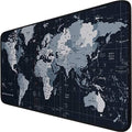 Large Extended Gaming Mouse Pad with Stitched Edges 35.4X15.7In Waterproof