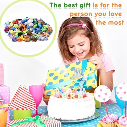 156 pcs 3D Printed Animal Figurines, Mini Articulated Animal Figurines Toys, Party Favors, Pocket Fidget Toys Bulk, Goodie Bag Stuffers, Exchange Gifts for Boys Girls , Desk Pets, Classroom Rewards
