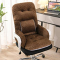 Office Chair Cushions with Armrest，Non-Slip Rocking Chair Pad with High Back Support for Dining Dorm Floor Car Office Patio