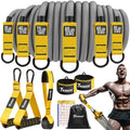 WOQQW Heavy Resistance Bands for Working Out, 350lbs/450lbs Exercise Bands with Handles, Workout Bands Set for Men, Fitness Weight Bands for Muscle Strength Training,Stretching,Slim,Home Gym Equipment