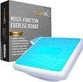 Professional Balance Board –Fascia Relase Tool- Multi-Functional Wobble & Slant Board with Anti-Slip Design, Acupressure Points for Core, Abs & Rehab Training – Fitness & Standing Desk Equipment – Supports Up to 440 lbs