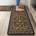 Collive Kitchen Anti Fatigue Mats, Waterproof Kitchen Rugs Sets of 2