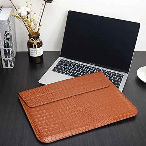 Laptop Sleeve with Stand for MacBook 15-16 inch Air Pro M5 M4 M3 M2, Brown