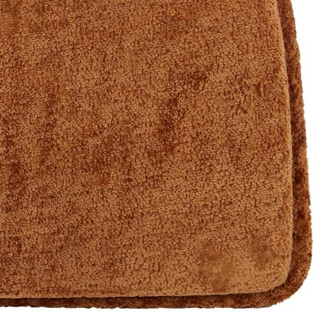 Klear Vu Raindrop The Gripper Non Slip Chair Cushions, Soft & Comfortable Seat Pad, Sitting Pillow for Kitchen, Dining or Office, 4 Count (Pack of 1), Spice