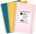 PAPERAGE Lined Spiral Journal Notebook — Yellow, 3 Pack