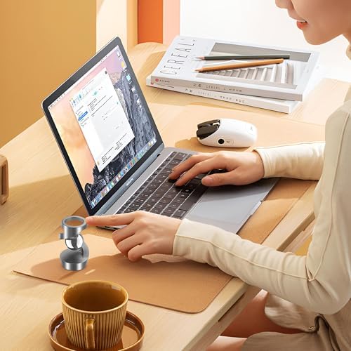 Kinetic Spinning Fidget Desk Toy for ADHD Stress Relief, Gray