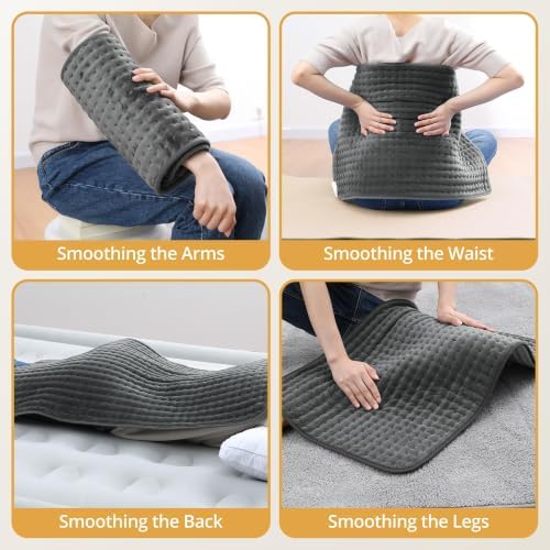 Heating Pad for Back and Cramps, FSA Eligible HSA Large Heat Pads, 17"x33"