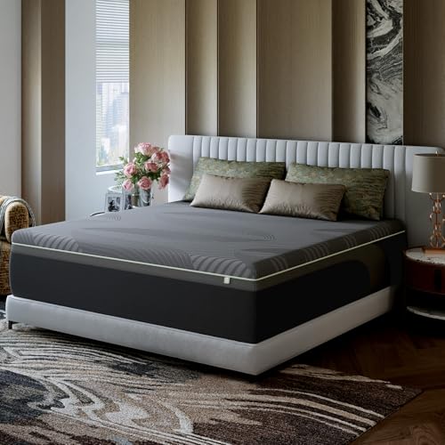 King Size Mattress 12 Inch, Gel Memory Foam Mattress King