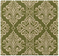 Ergonomic Square Memory Foam Seat Cushion Asian Royal Pattern