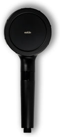 Eskiin Filtered Shower Head - Best HandHeld Shower Head With Filters For Healthy Hair & Skin - High Pressure - Reduce Dandruff, Protect Colored Hair, And Soothe Dry Skin (Black)