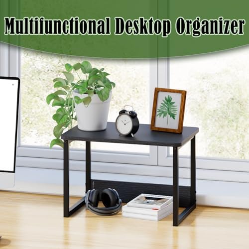 Printer Stand for Desk, 17.1"x12.4" Desktop Printer Stand Shelf Organzier
