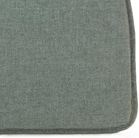 Klear Vu Raindrop The Gripper Non Slip Chair Cushions, Soft & Comfortable Seat Pad, Sitting Pillow for Kitchen, Dining or Office, 6 Count (Pack of 1), Green