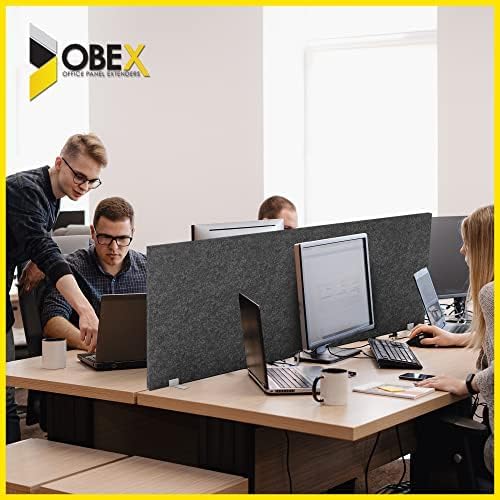 OBEX Free Standing Desk PET Privacy Screen