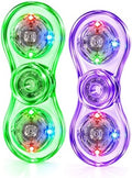 LED Fidget Spinner 2 Pack, Light Up Sensory Fidget Toys for Kids