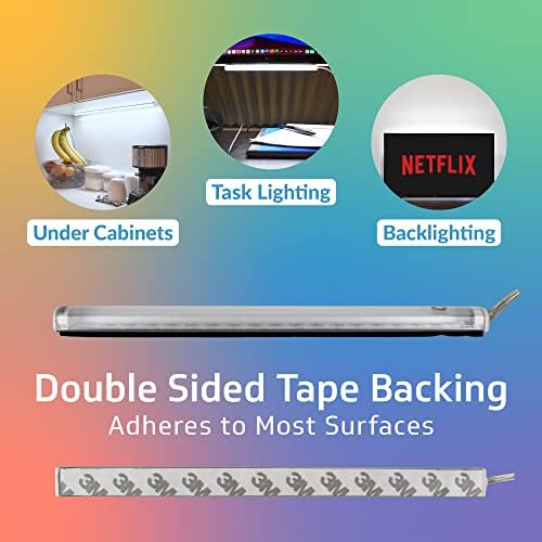 TrueColor USB LED Under Cabinet Light Bar, Frosted Cover, 24 in, Daylight