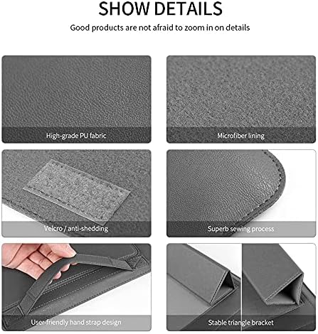 13-14 Inch Sleeve Case Cover for MacBook Pro 2016-2020/Surface Laptop 2017/Book 3 13.5", Laptop Slim Bag for 13-14" Lenovo Dell Toshiba HP Acer Chromebook (13-14 inch, Brown)