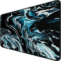 Gaming Mouse Pad with Stitched Edges, Non-Slip Natural Rubber Base