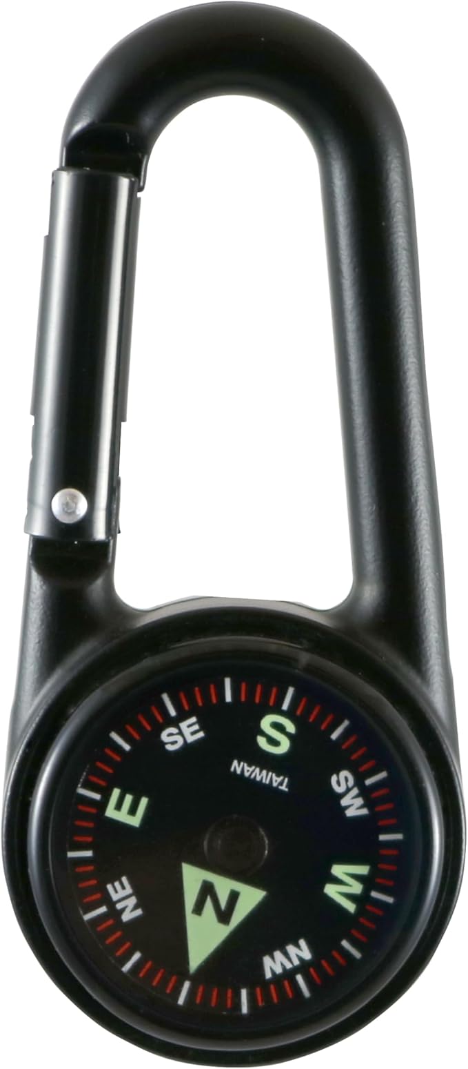 Coghlan’s Outdoor Compasses – Lightweight, Durable Navigation Tools for Hiking, Camping, Orienteering & Survival with Map, Wrist, Lensatic, LED, and Carabiner Options