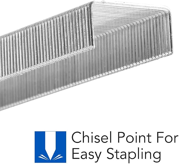 Swingline Staples, Heavy Duty, 1/4" Length, 25 Sheet Capacity, 100/Strip, 1000/Box, 1 Pack (35314 )