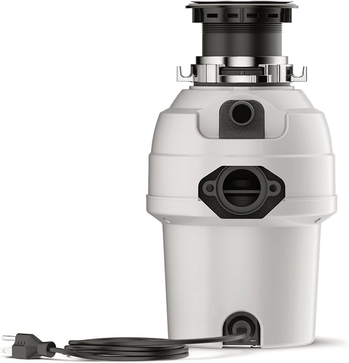Waste King Garbage Disposal for Kitchen Sink with Power Cord, Food Waste Disposer, L-3200