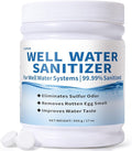 Lunza Well Water Sanitizer Kit – 99.99% Well Cleaning Strength | Removes Sulfur Odors, Rotten Egg Smells & Iron Buildup | Non-Toxic, Food-Grade Safe | Ideal for Shallow and Deep Wells