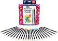 Crayola Blend & Shade Colored Pencils Set (24ct) Colored Pencils for Adult Coloring, Art Supplies for Sketching & Drawing, Gifts for Teens