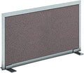 OBEX Acoustical Free Standing Privacy Screen, Cubicle Accessories Desk Privacy Panel, Desk Dividers for Office, Office Furniture Partitions Portable Sound Proof Dividers, 18" x 42", Slate