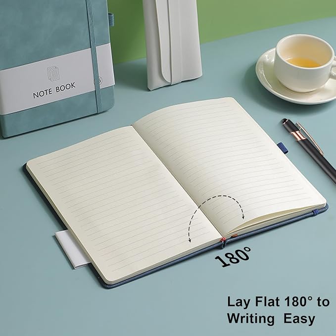Personalized Notebook with Pen - Customizable A5 Journal Notebook Daily Journals For Writing - 5.8 x 8.3 Journal with 192 Pages 100Gsm Lined Paper for School, Travel, Business, Pink