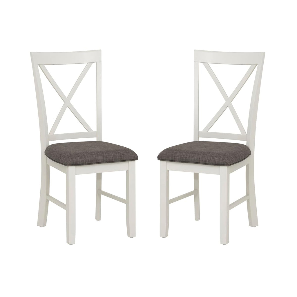 Powell Furniture Jane Side, Antique White Dining Chair