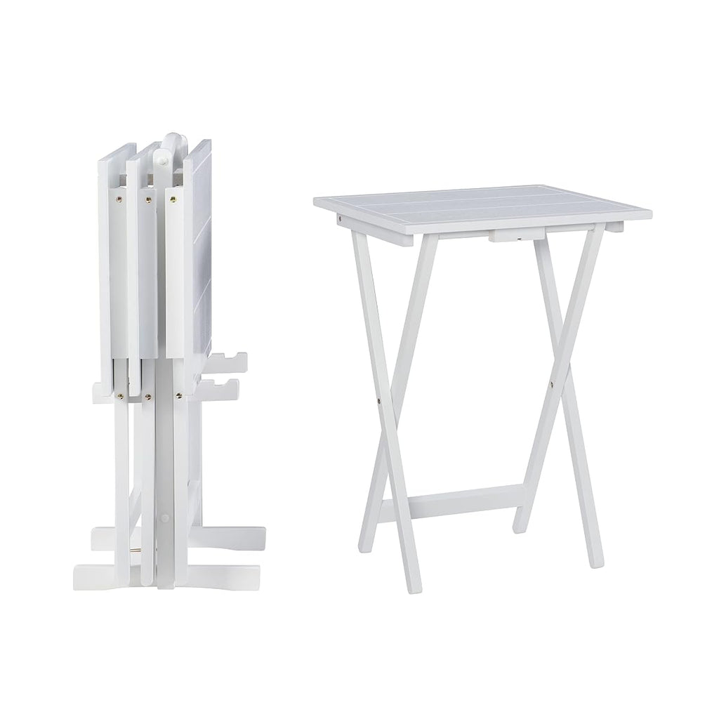 Powell Gemma Tray Table, White